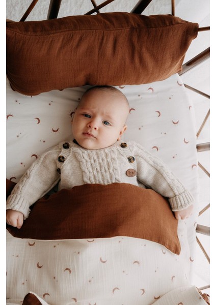 Park Yatak Müslin Nevresim Takımı (80X110) | Boho Moons indirimleri