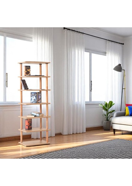 Pia 7 Raflı Kitaplık Çok Amaçlı Dolap modelleri
