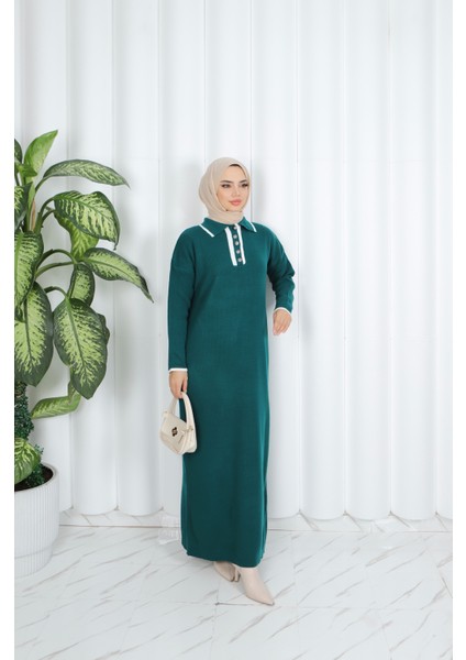 Polo Yaka Triko Elbise fiyatları