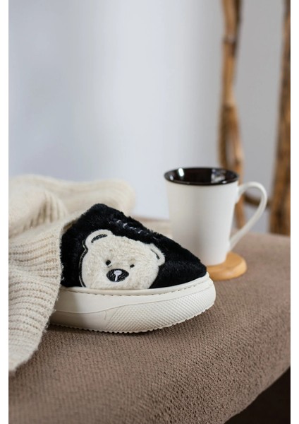 Kadın Peluş Panduf Kışlık Dikişli Yıkanabilir Sıcak Tutan Kürklü Hafif Kaymaz Rahat Taban fiyatları