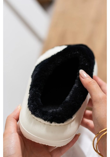 Kadın Peluş Panduf Kışlık Dikişli Yıkanabilir Sıcak Tutan Kürklü Hafif Kaymaz Rahat Taban modelleri