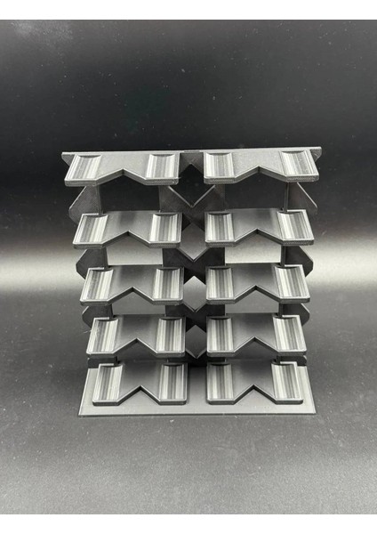 1/64 Ölçek Araç Sergileme Standı (10 Araçlık) - Siyah - Araçlar Dahil Değildir! fırsatları