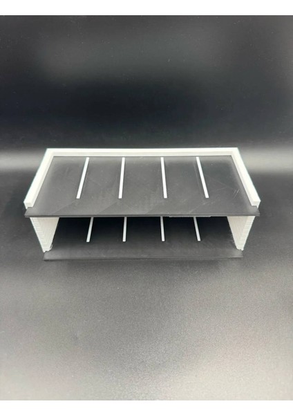 1:64 Ölçekli 2 Katlı Otopark Garaj Stand modelleri