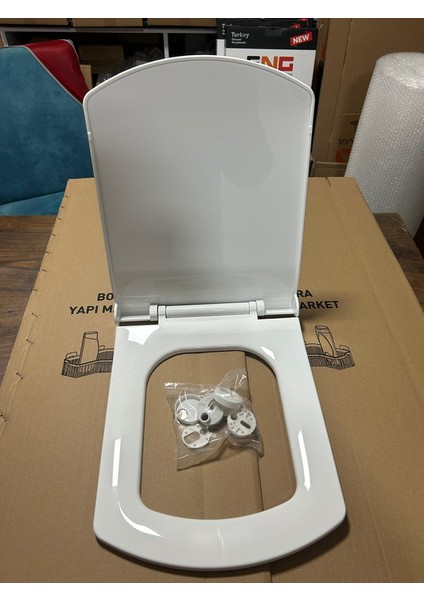 Klozet Kapağı Kare Slim Thermoplast Kaan fiyatları