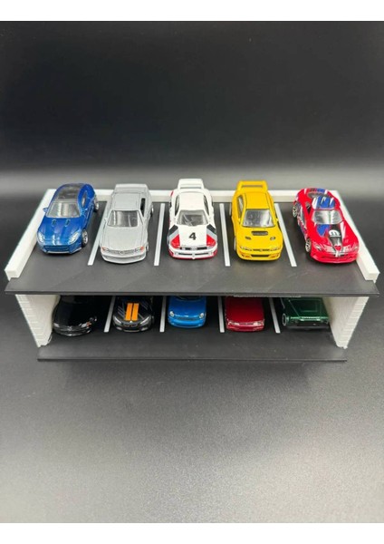 1:64 Ölçekli 2 Katlı Otopark Garaj Stand indirimleri