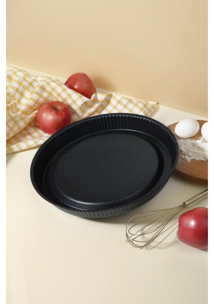 Siyah Titanium Kapla 30 cm Turta