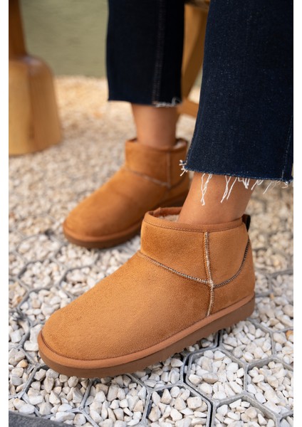 Toxy Taba Süet Kürklü Bot modelleri