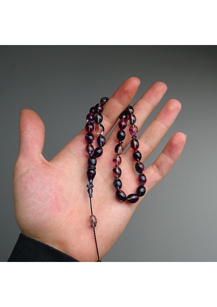 Karma Renk Ateş Kehribarı Tesbih fırsatları