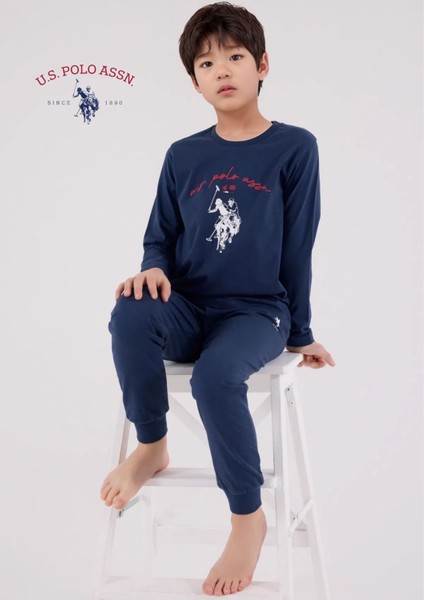 Erkek Çocuk Baskılı %100 Pamuk Pijama Takımı L1.USP.223.3.001 fiyatları