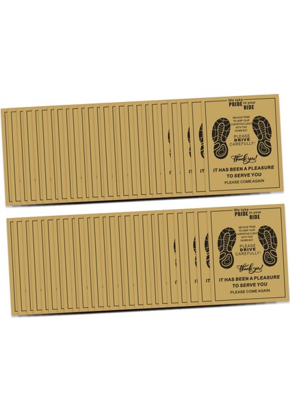 Suv, , Taksiler Için 50X Mat Araç Halı Koruyucusu (Yurt Dışından) modelleri