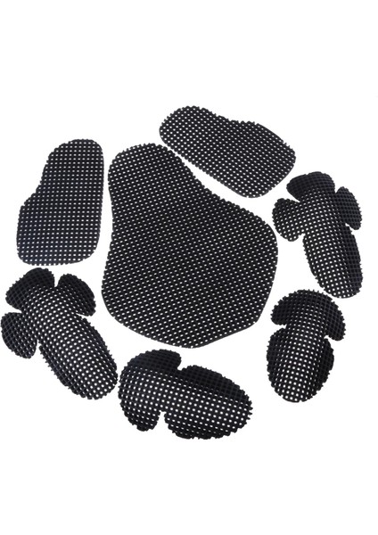 7 Motosiklet Dişli Dirseğ Göğüs Pedleri (Yurt Dışından)