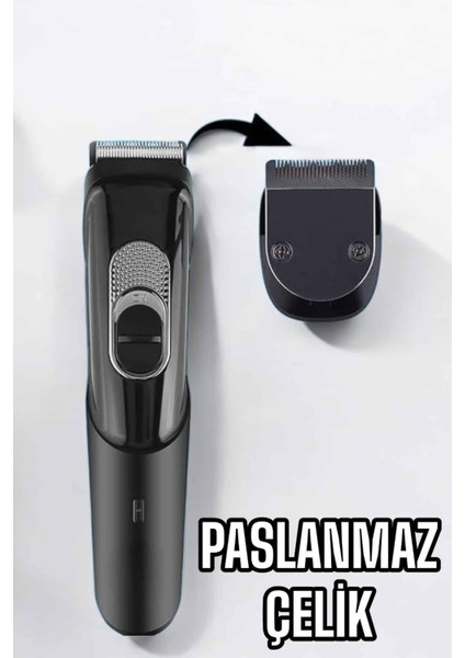Saç Sakal Vücut Şarjlı Kablosuz Tıraş Makinesi Profesyonel Paslanmaz Çelik - T898G050-Z77898 fiyatları