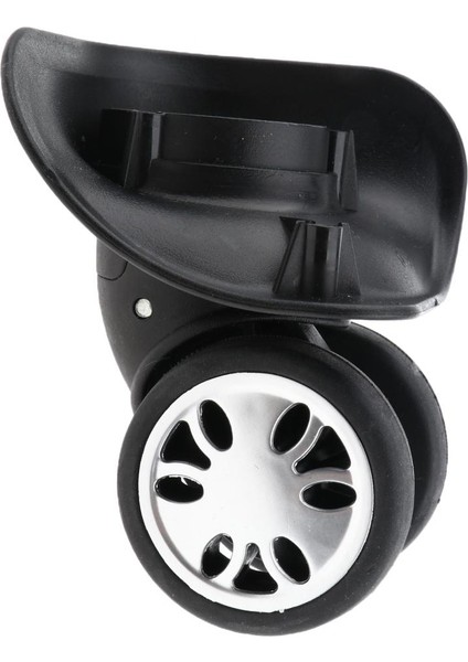 Valizleri Arabaları Küçük Boy Için Çift Makaralı D Tekerlekler (Yurt Dışından)