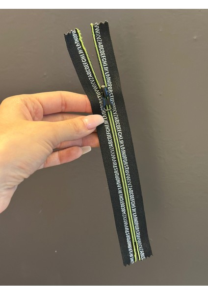 22X3 cm Yazılı Renkli Fermuar fiyatları