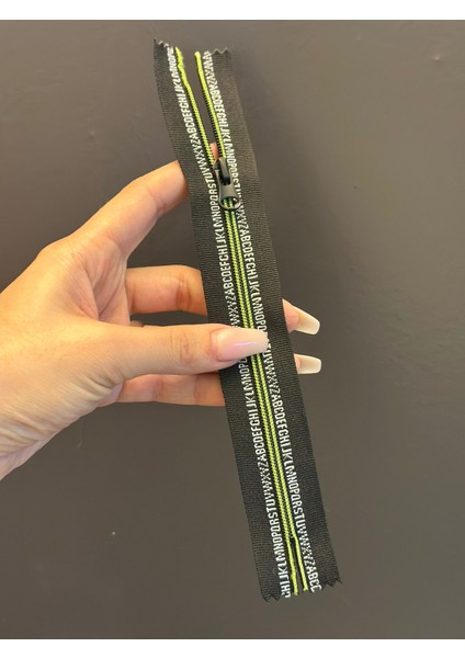 22X3 cm Yazılı Renkli Fermuar fırsatları