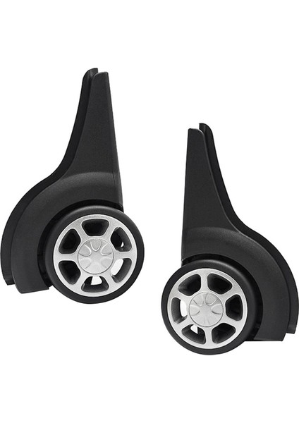 2 Adet Bagaj Yedek Tekerlekler 360 Döner Bavul Tekerlekleri Döner Tekerler (Yurt Dışından) fiyatları
