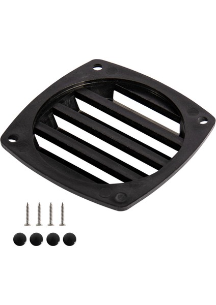 3 Inç Kare Deniz Botu Panjurlu Havalandırma Siyahı (Yurt Dışından) modelleri