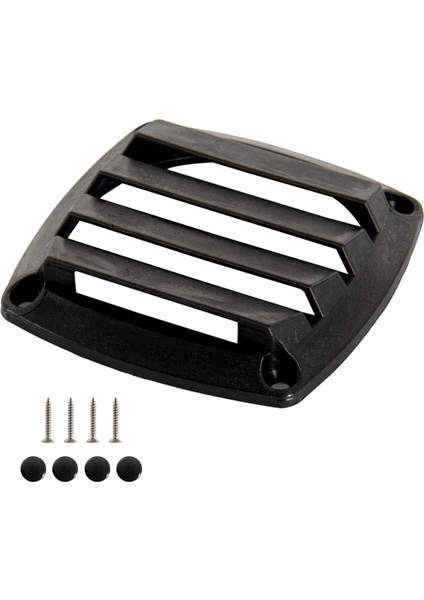 3 Inç Kare Deniz Botu Panjurlu Havalandırma Siyahı (Yurt Dışından) fırsatları