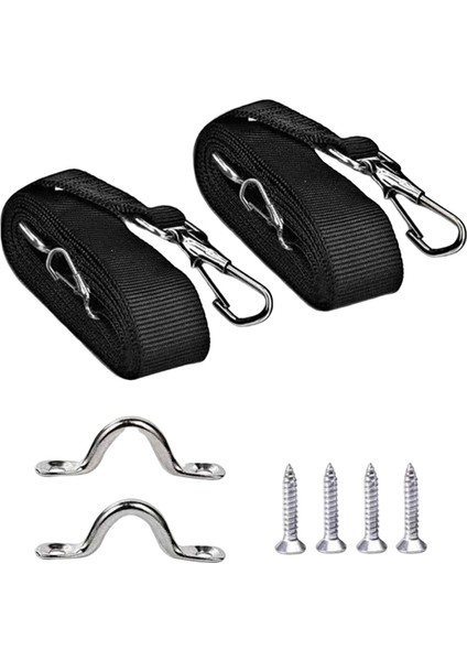2 Adet Ayarlanabilir Bimini Üst Askılar Döngü Yapış Kancalar Naylon Tekne Üst Askıları (Yurt Dışından) fiyatları