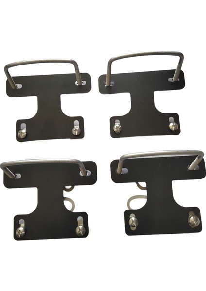 4 Çatı Kutusu U Cı Kelepçeleri Çatı Taşıyıcı Raf Kelepçeleri (Yurt Dışından)