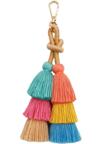 Mücevher Yapımı El Sanatları Çanta Için Sarma Püskül Anahtarlık Giyim Aksesuarları (Yurt Dışından) fiyatları