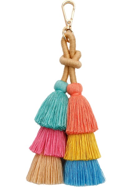 Mücevher Yapımı El Sanatları Çanta Için Sarma Püskül Anahtarlık Giyim Aksesuarları (Yurt Dışından) indirimleri