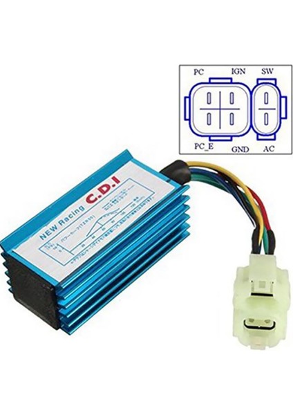 Gy6 50CC 125CC Scooter Atv Go Kart Için Yüksek Performanslı Yarış Cdı Kutusu (Yurt Dışından) modelleri