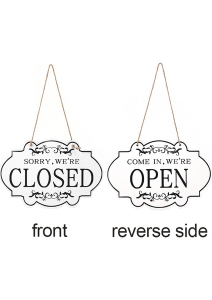 Kapalı Kapı Işareti Iş Işareti Vintage Style Için Tersinabled (Yurt Dışından) fiyatları