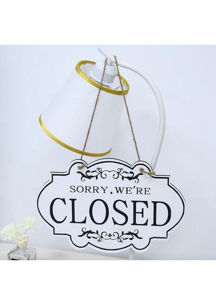 Kapalı Kapı Işareti Iş Işareti Vintage Style Için Tersinabled (Yurt Dışından) fırsatları