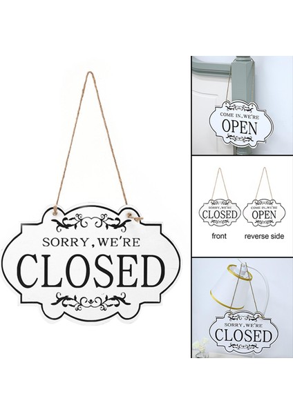 Kapalı Kapı Işareti Iş Işareti Vintage Style Için Tersinabled (Yurt Dışından) indirimleri