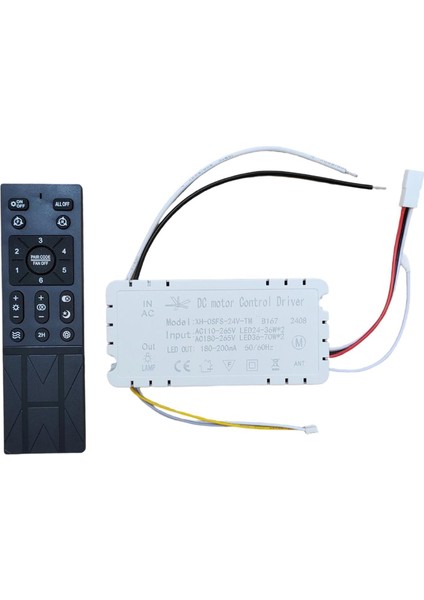 ve Kit Fan I Yedek Ev Için (Yurt Dışından)