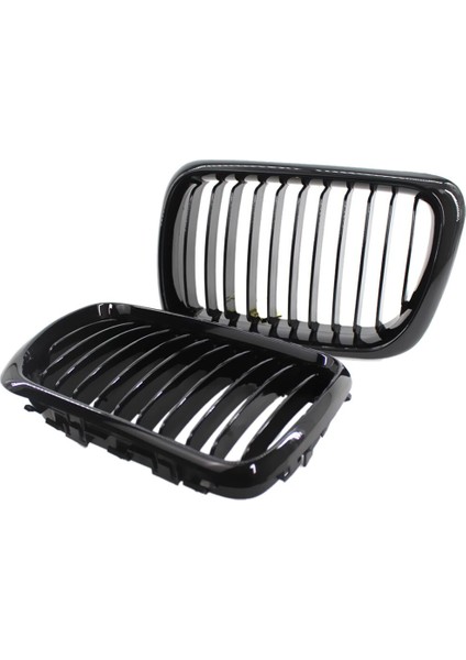 E36 1997-1999 Serisi Için Parlatıcı Siyah Ön Böbrek Izgaraları Izgara (Yurt Dışından)