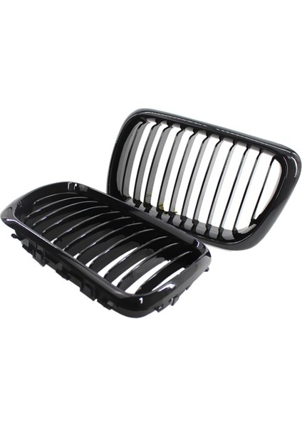 E36 1997-1999 Serisi Için Parlatıcı Siyah Ön Böbrek Izgaraları Izgara (Yurt Dışından) modelleri