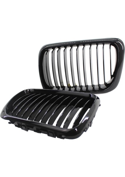 E36 1997-1999 Serisi Için Parlatıcı Siyah Ön Böbrek Izgaraları Izgara (Yurt Dışından) indirimleri