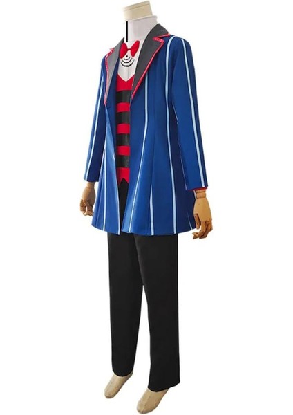 Vox Cosplay Hazbin Üniforma Kostüm , Anime Vox Cosplay Kostüm