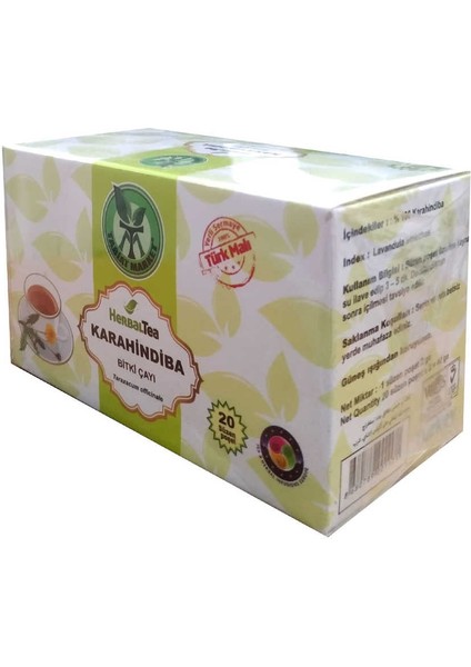 Karahindiba Çayı 20 Süzen Poşet fiyatları