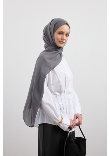 Organik Crash Şal Antrasit fırsatları