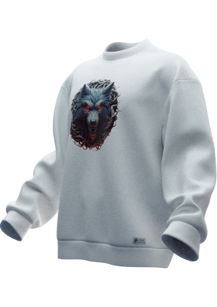 Bozkurt V1 Baskılı Oversıze Sweatshırt (Unısex) fiyatları