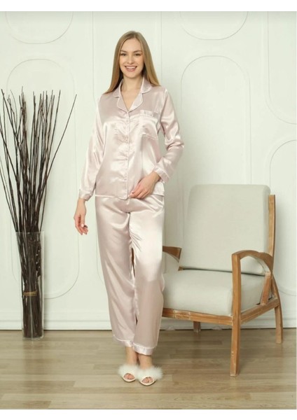 Saten Pijama Takımı