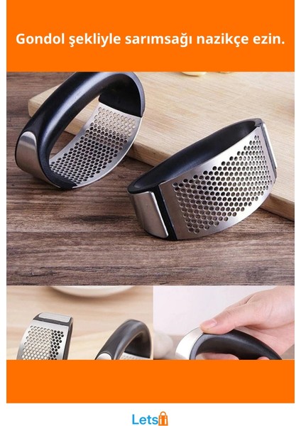 Paslanmaz Çelik Pratik Yeni Nesil Sarımsak Ezici Rende fiyatları