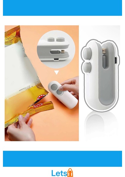 Uzaktan Kumandalı Mini Poşet Kapatıcı Kesme ve Kapama Aleti indirimleri