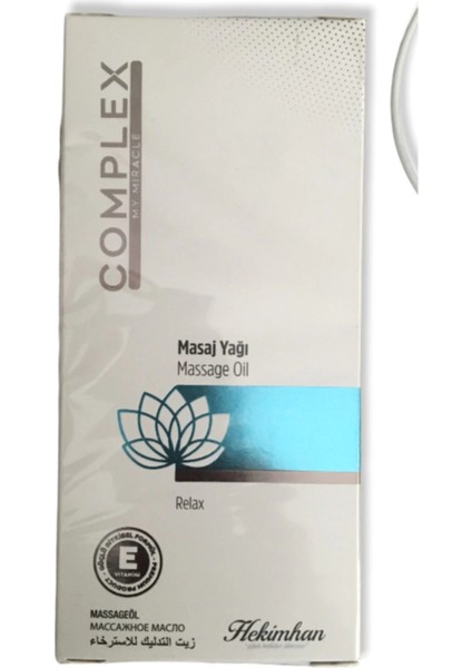 Complex Relax Masaj Yağı 125 ml