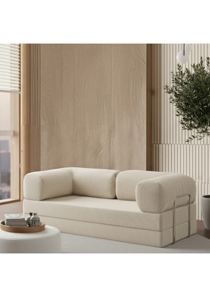 100X200 Kanepe: Yıkanabilir Fitilli Kadife Kumaş 50 Dns Bondex Sünger Koltuk Çok Amaçlı Aktivite Relax Koltuk fiyatları