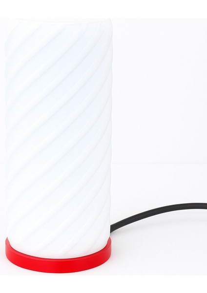 Spiral Tasarımlı LED Masa Lambası Işıklı Gece Lambası Dekoratif Ortam Aydınlatma Dekoratif Spiral Tasarımlı LED Gece Lambası – Ortam ve Ambiyans Masa Lambası USB