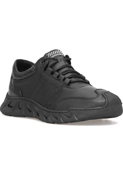 Elit MZV295C Erkek Hakiki Deri Casual Ayakkabı Siyah fiyatları