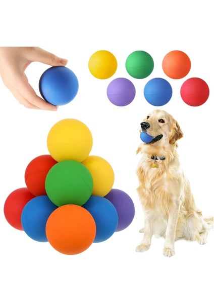 Glow Balls Renkli ve Parlak Sesli Top Köpek Oyuncağı 3'lü Paket fiyatları