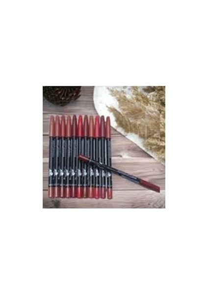 12’li Pastel Renk Dudak ve Kaş Kalemi Seti – Çok Amaçlı Profesyonel Makyaj Kalemleri modelleri