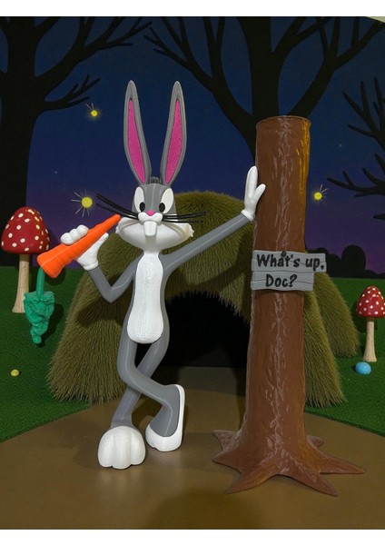 Bugs Bunny Figürü & Heykeli | "what's Up Doc?" Film Karakteri Koleksiyonluk Dekoratif Biblo modelleri