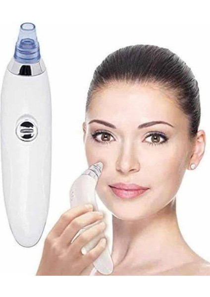 4 Başlıklı Pilli Vakumlu Siyah Nokta Temizleyici Akne ve Sivilce Önleyici - M135R188-K76135 indirimleri