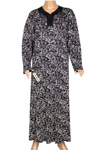 Hesna Kadın Minel Battal Beden Kuplu Boydan Siyah Elbise Desen 29 fiyatları